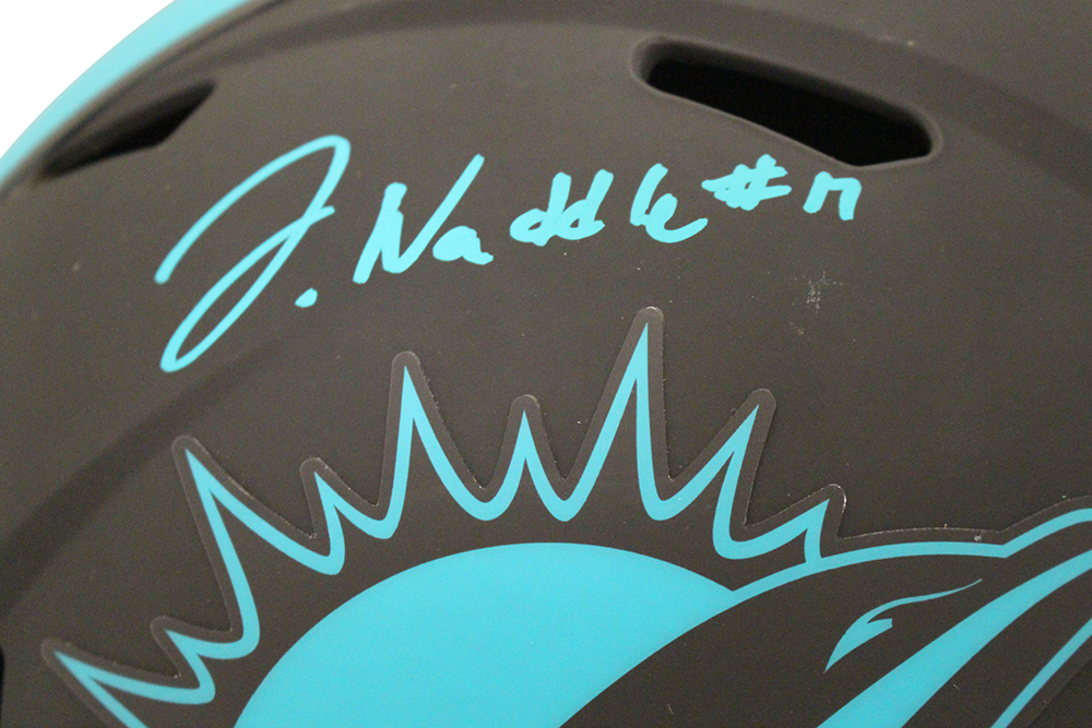 Jaylen Waddle Autographed Miami Dolphins F/S Eclipse Speed Helmet FAN