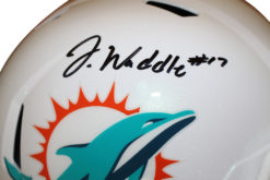 Jaylen Waddle Autographed Miami Dolphins F/S Speed Helmet FAN