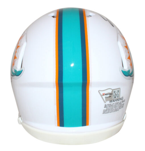 Jaylon Waddle Autographed Miami Dolphins Mini Helmet BAS