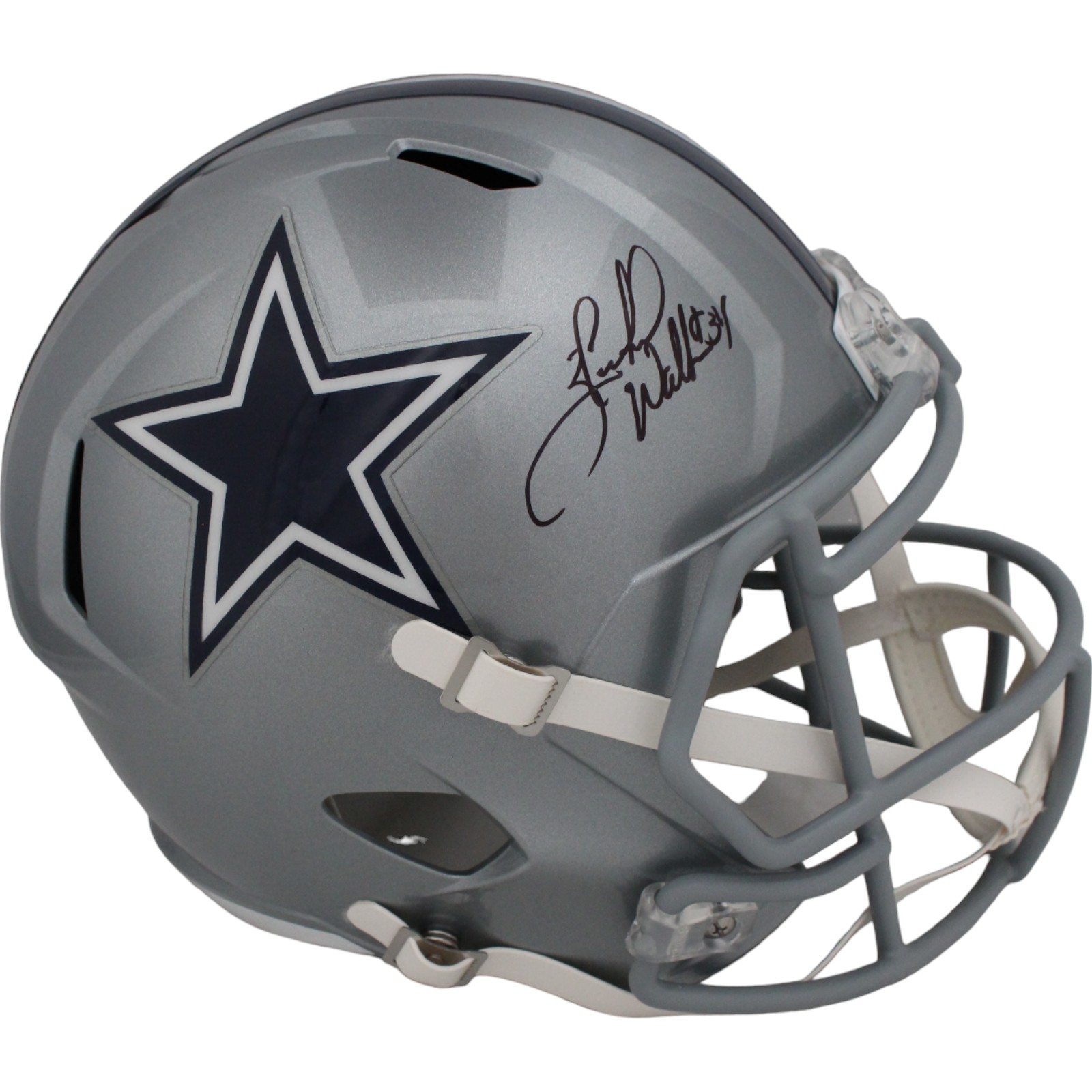 Herschel Walker Autographed Dallas Cowboys F/S Helmet Beckett 46406