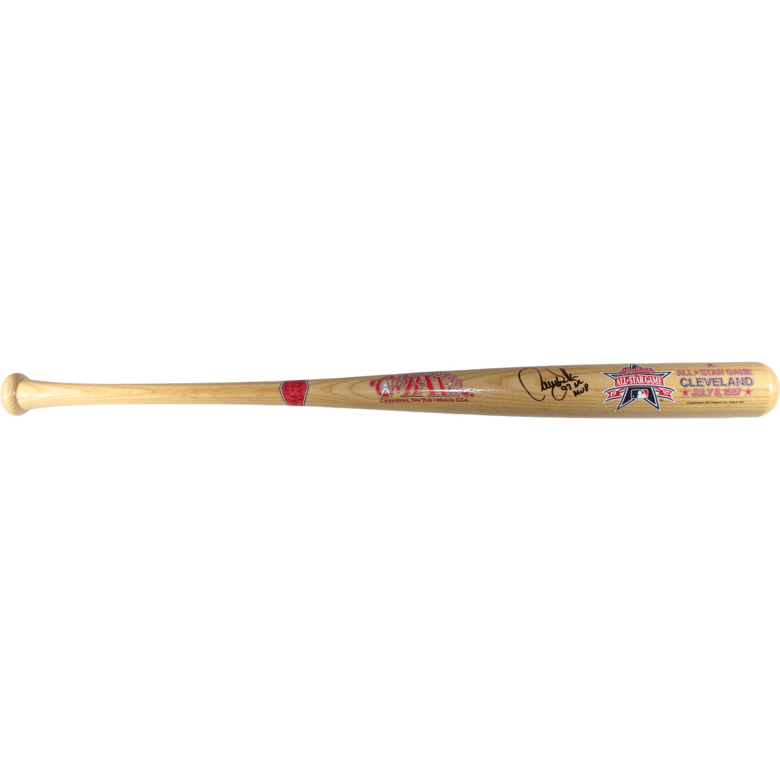 Larry Walker Autographed Colorado Rockies 1997 All Star Game Bat Beckett 53392 2 Larry Walker Autographed Colorado Rockies 1997 All Star Game Bat Beckett 53392