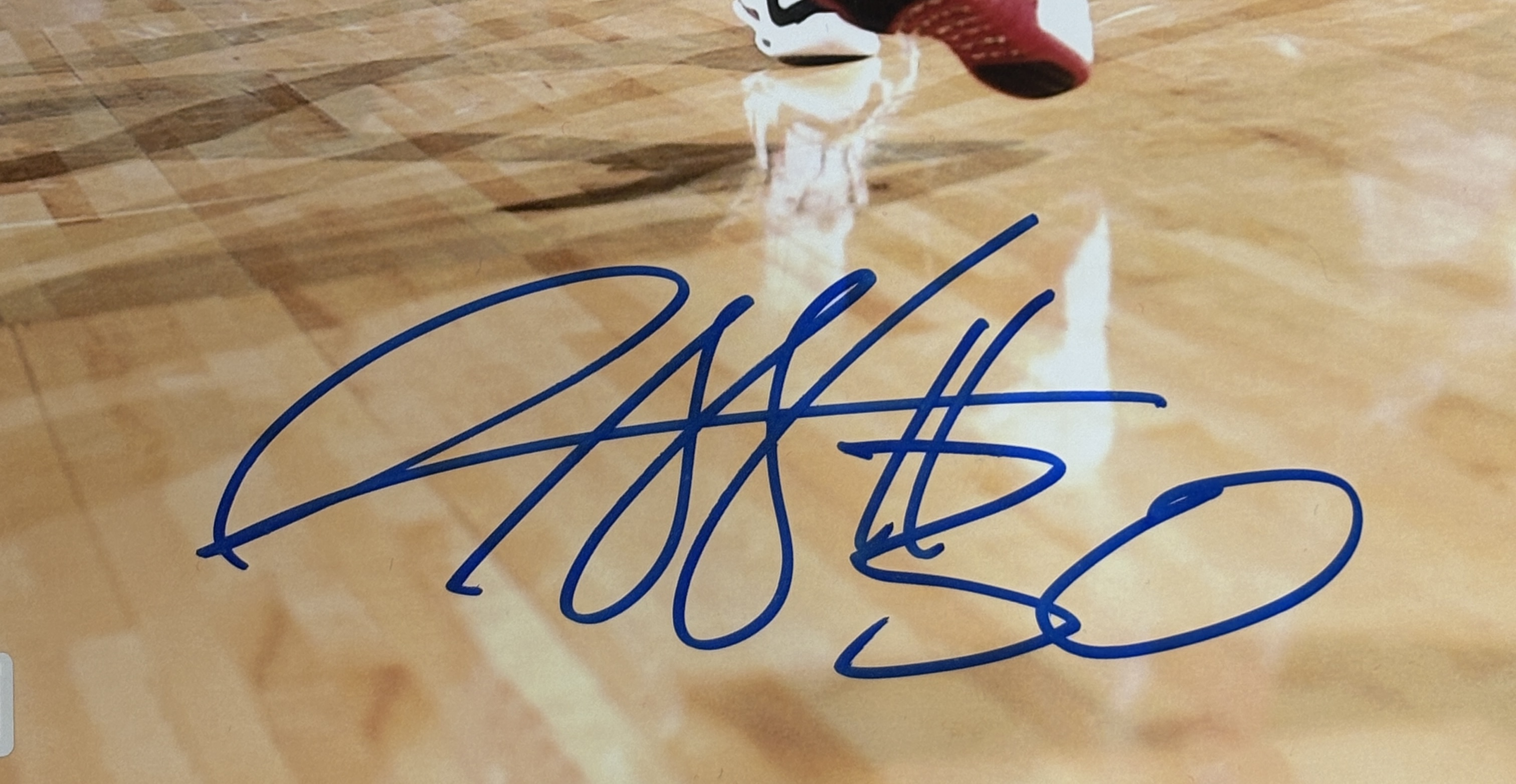Rasheed Wallace Autographed Portland Trailblazers 11x14 Photo Beckett 54832