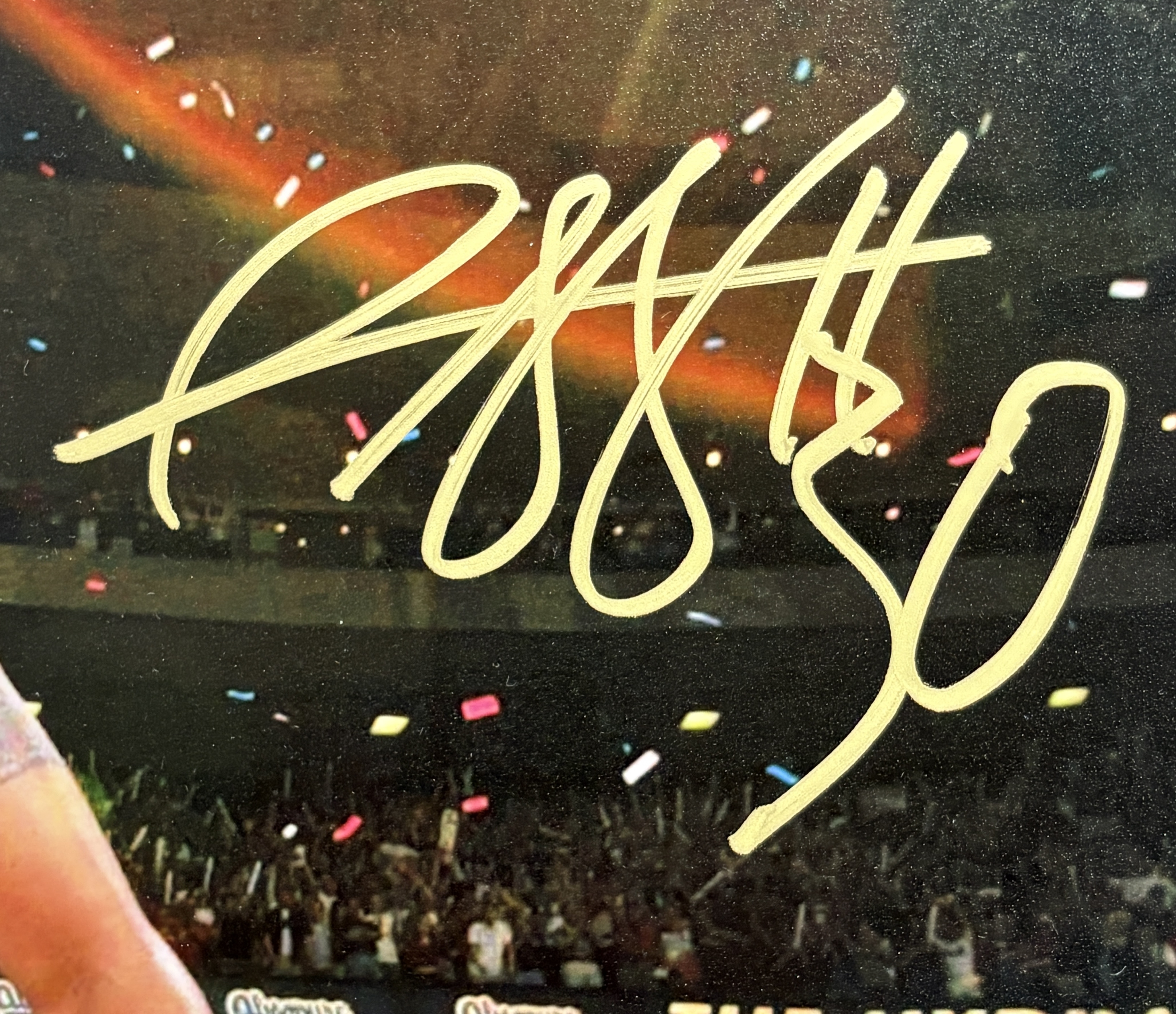 Rasheed Wallace Autographed Detroit Pistons 16x20 Photo Beckett 54821