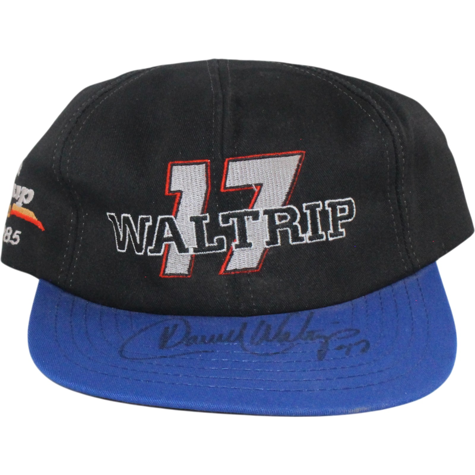 Darrell Waltrip Autographed Winston Cup Snapback Racewear Hat Beckett 55001 1 Darrell Waltrip Autographed Winston Cup Snapback Racewear Hat Beckett 55001