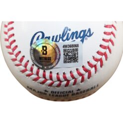 Chien-Ming Wang Autographed New York Yankees OML Baseball Beckett Witness 54767