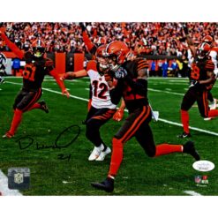 Denzel Ward Autographed/Signed Cleveland Browns 8x10 Photo JSA 53101