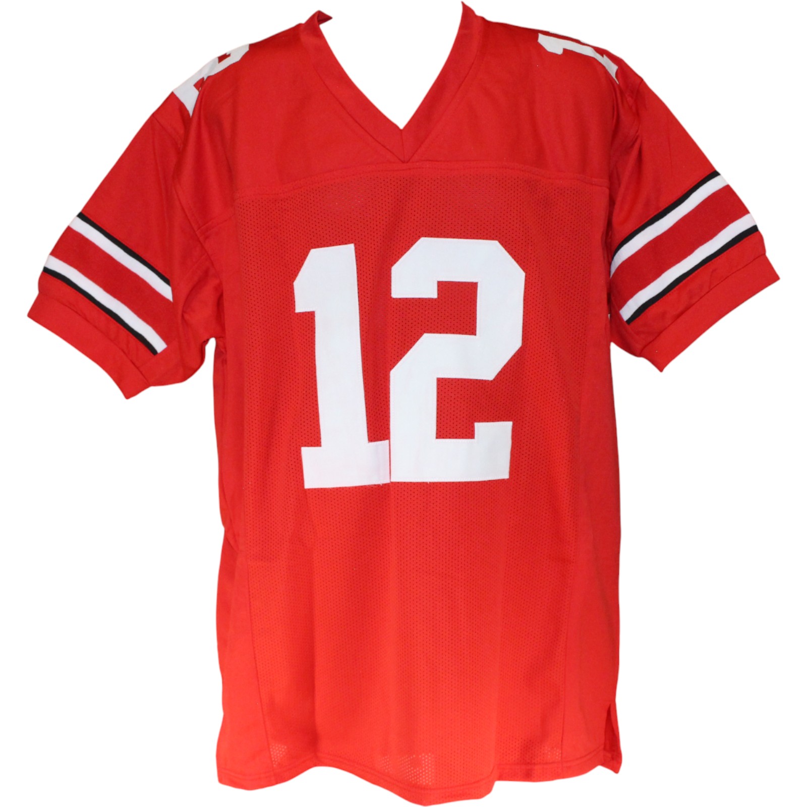 Denzel Ward Autographed/Signed College Style Size XL Red Jersey JSA 53094 4 Denzel Ward Autographed/Signed College Style Size XL Red Jersey JSA 53094