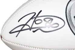 Hines Ward Autographed Pittsburgh Steelers Logo Football Beckett