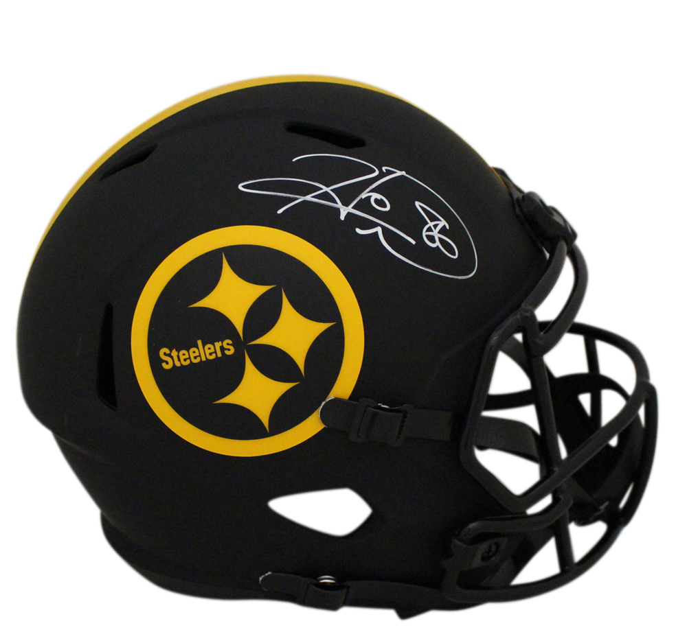 Hines Ward Autographed Pittsburgh Steelers F/S Eclipse Speed Helmet BAS 32475