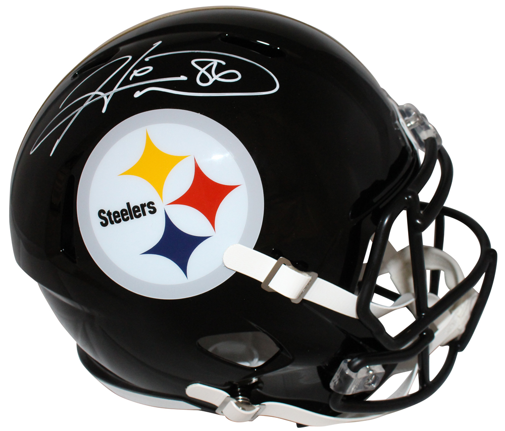 Hines Ward Autographed Pittsburgh Steelers F/S Helmet Beckett