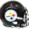 Hines Ward Autographed/Signed Pittsburgh Steelers Speed Replica Helmet BAS 24222
