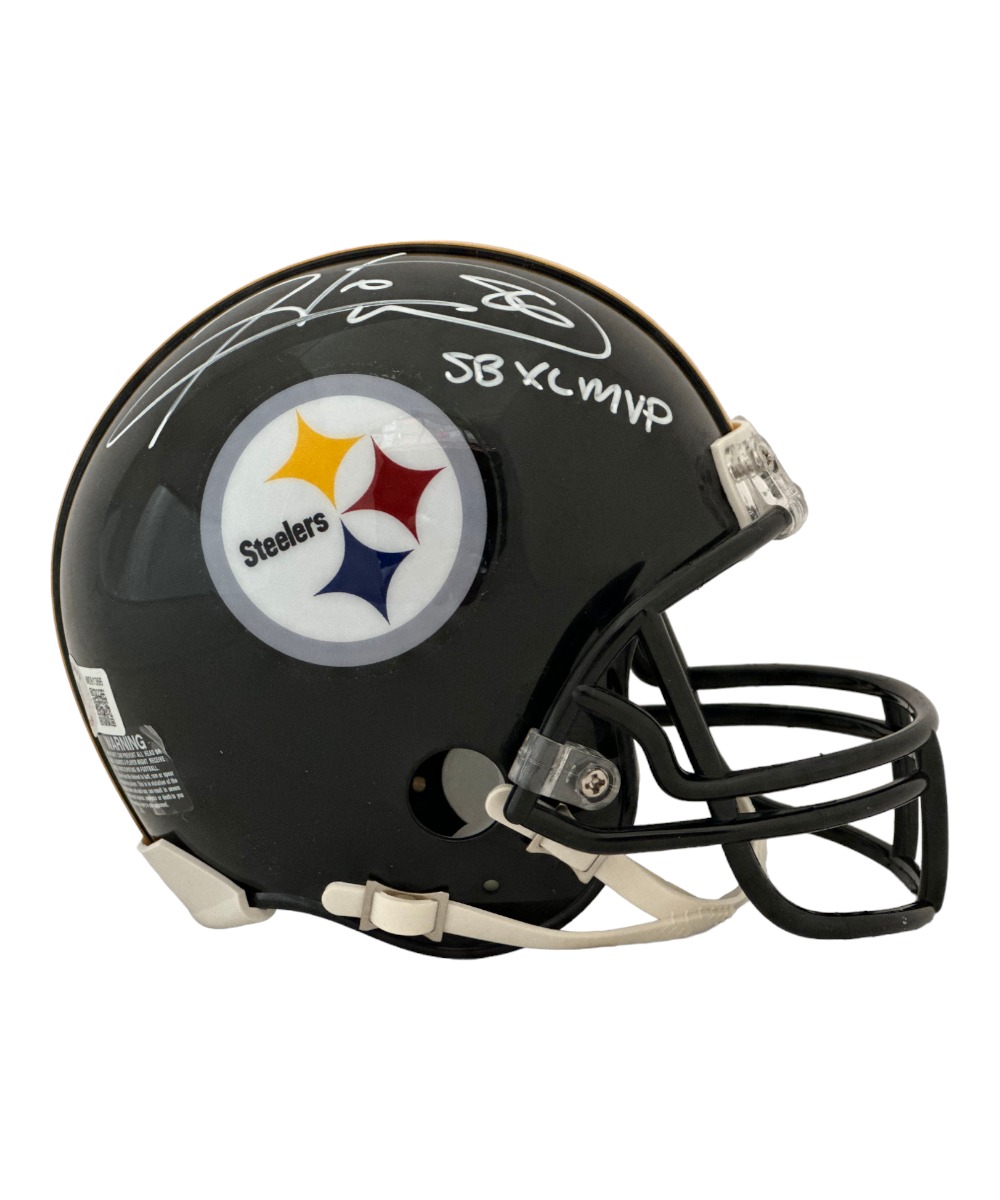 Hines Ward Signed Pittsburgh Steelers Mini Helmet VSR4 Beckett