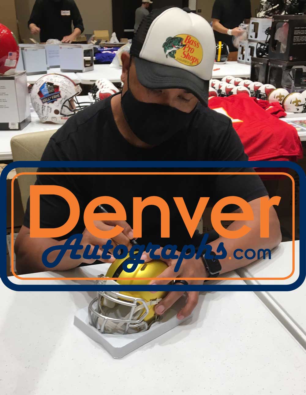 Hines Ward Autographed Pittsburgh Steelers Blaze Mini Helmet SB MVP BAS 32478