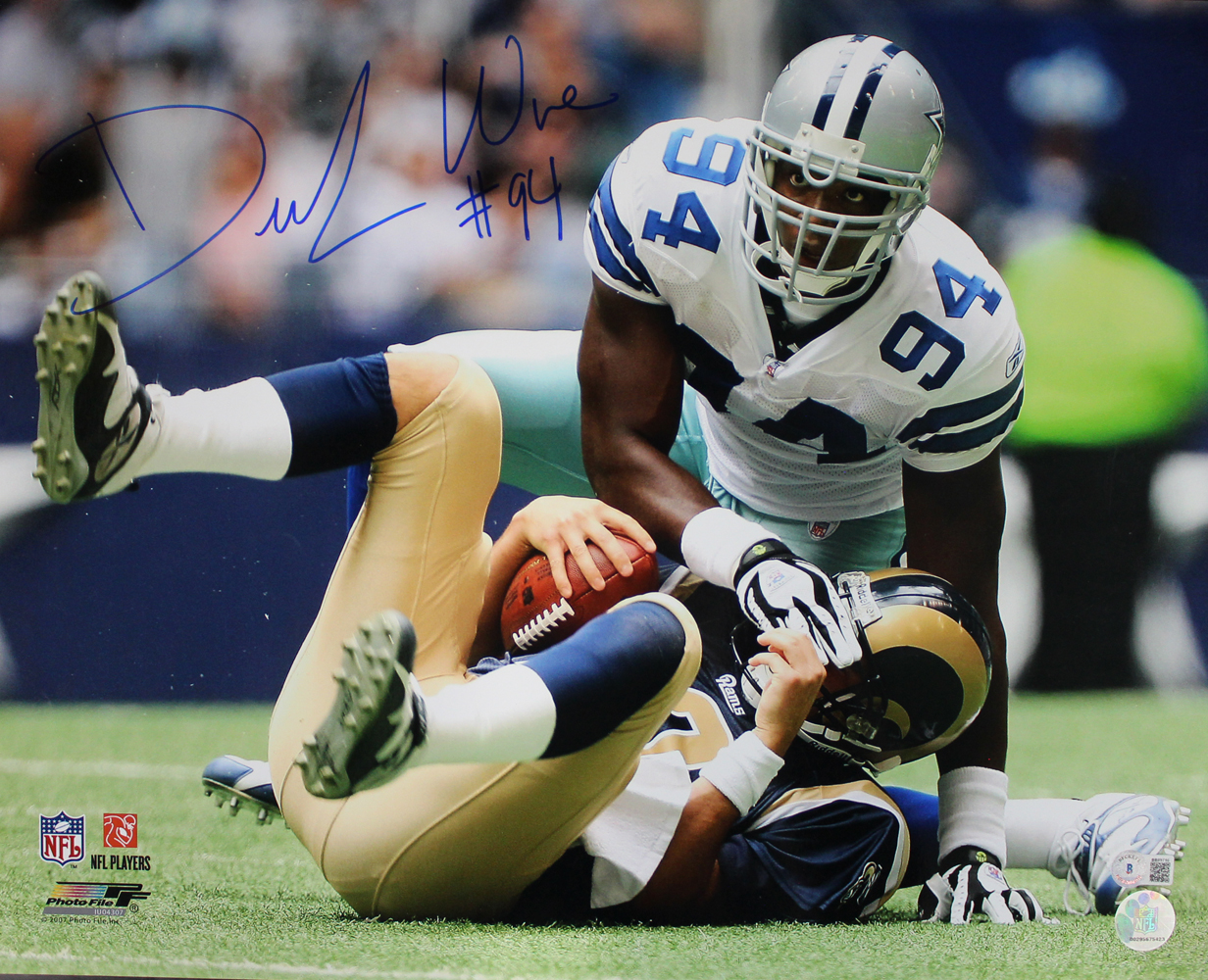 Demarcus Ware Autographed/Signed Dallas Cowboys 16×20 Photo Beckett