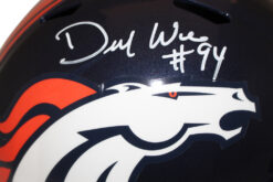 Demarcus Ware Autographed Denver Broncos Speed F/S Helmet BAS