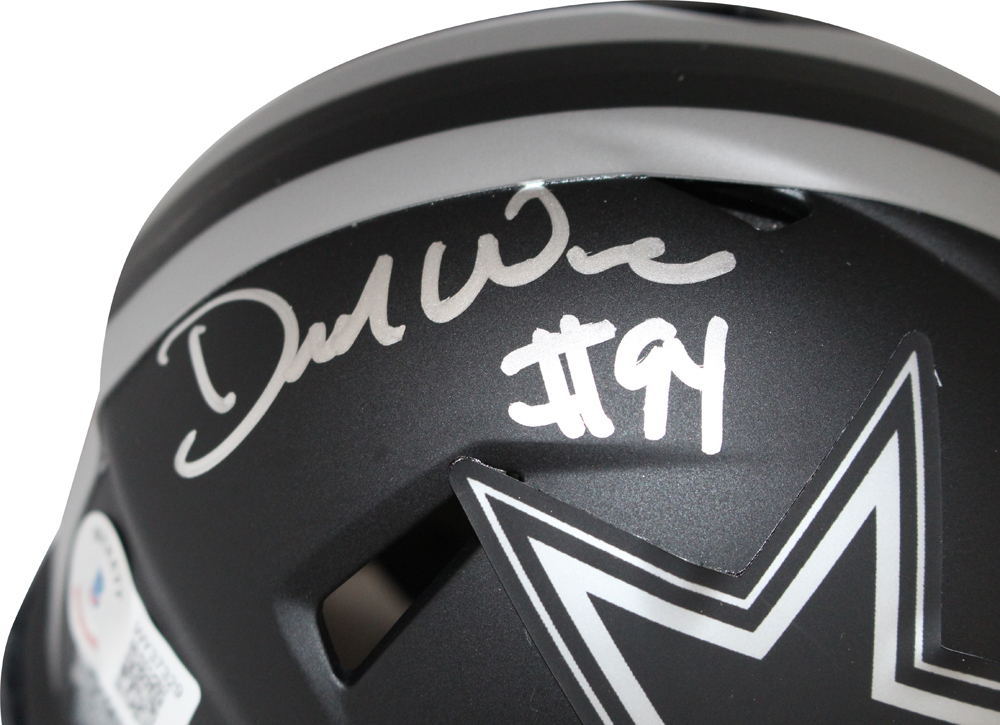 Demarcus Ware Autographed Dallas Cowboys Eclipse Mini Helmet Beckett
