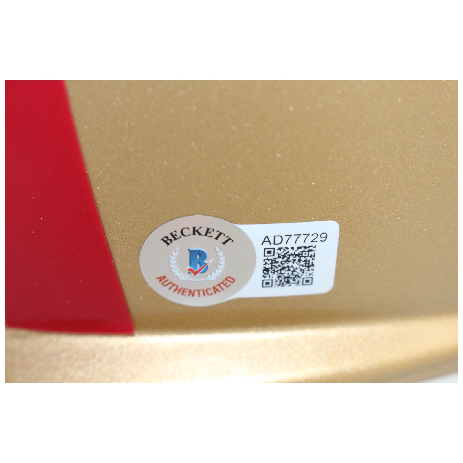 Fred Warner Autographed/Signed San Francisco 49ers F/S Helmet Beckett WIT 53057 3 Fred Warner Autographed/Signed San Francisco 49ers F/S Helmet Beckett WIT 53057