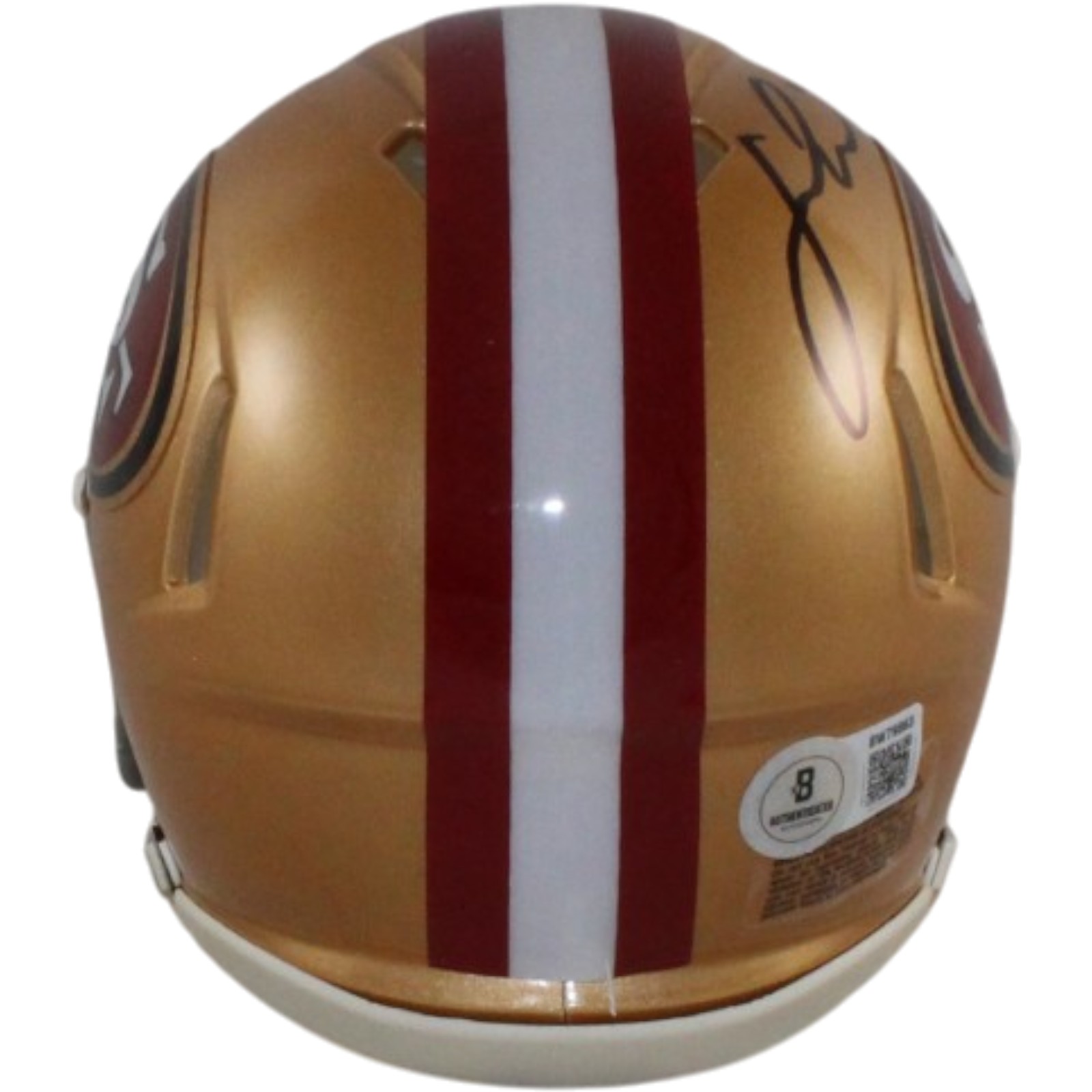 Fred Warner Autographed/Signed San Francisco 49ers Mini Helmet Beckett 56474 3 Fred Warner Autographed/Signed San Francisco 49ers Mini Helmet Beckett 56474