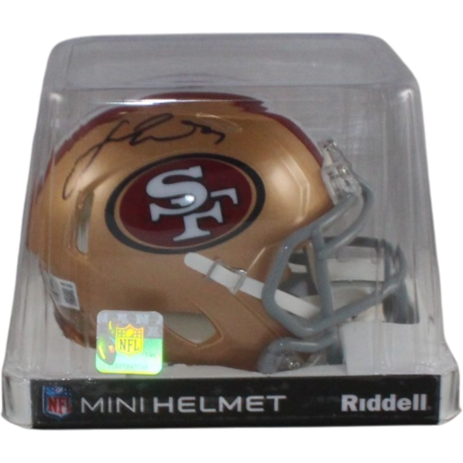 Fred Warner Autographed/Signed San Francisco 49ers Mini Helmet Beckett 56474 5 Fred Warner Autographed/Signed San Francisco 49ers Mini Helmet Beckett 56474