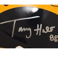 Warner Holt Faulk Bruce Signed St. Louis Rams Proline Helmet 81 TB BAS 58602