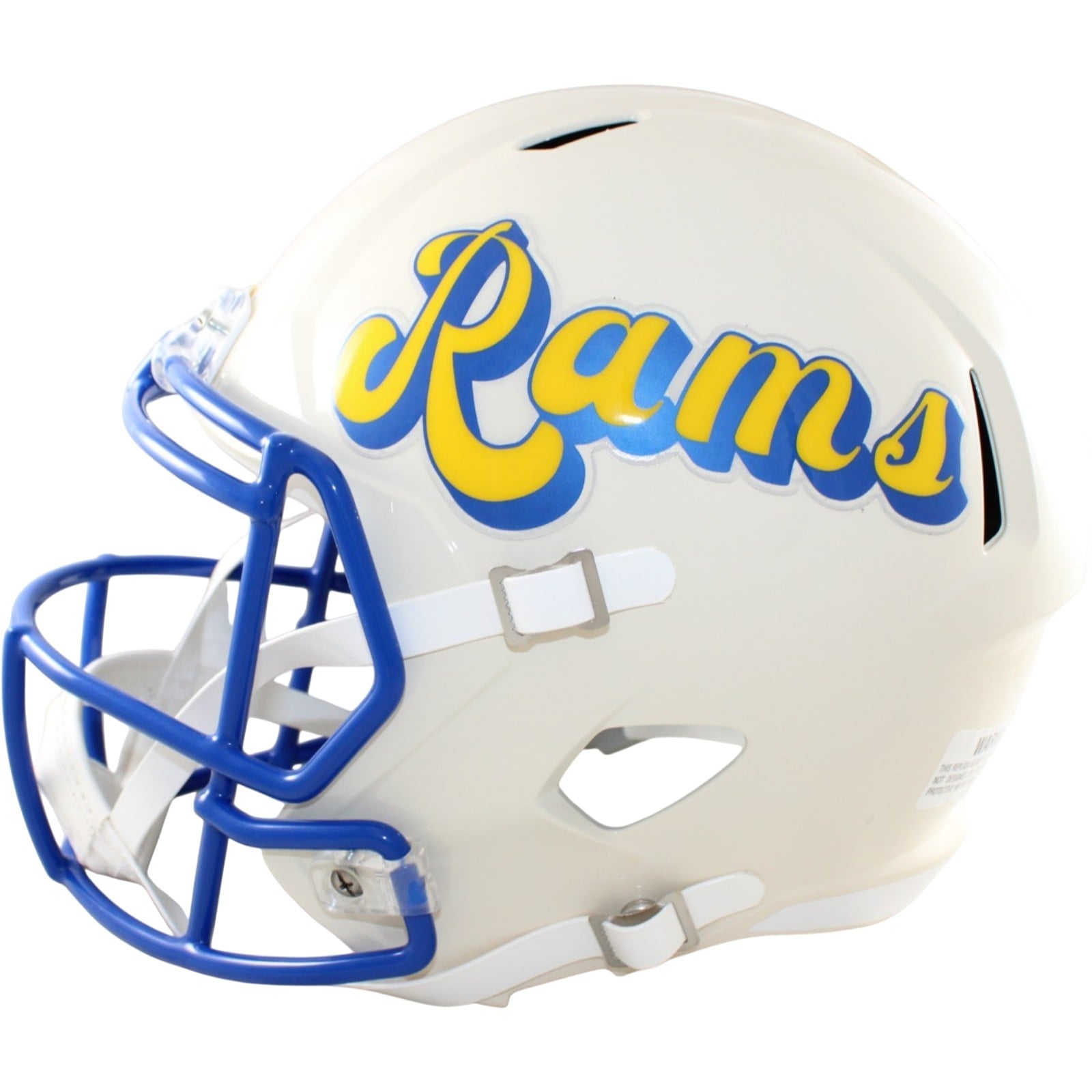 Warner Holt Faulk Bruce Signed Los Angeles Rams Proline Helmet Retro BAS 58605 3 Warner Holt Faulk Bruce Signed Los Angeles Rams Proline Helmet Retro BAS 58605