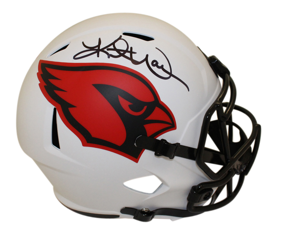 Kurt Warner Autographed Arizona Cardinals F/S Lunar Speed Helmet Beckett