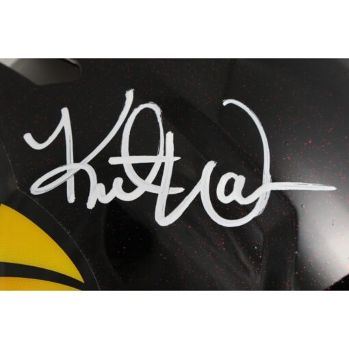 Kurt Warner Autographed Arizona Cardinals Authentic 22 Alt Helmet Beckett 50086