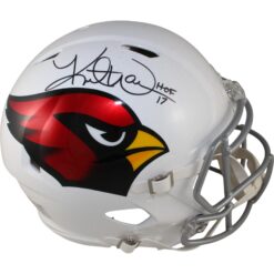 Kurt Warner Autographed Arizona Cardinals Authentic Helmet HOF Beckett 50112