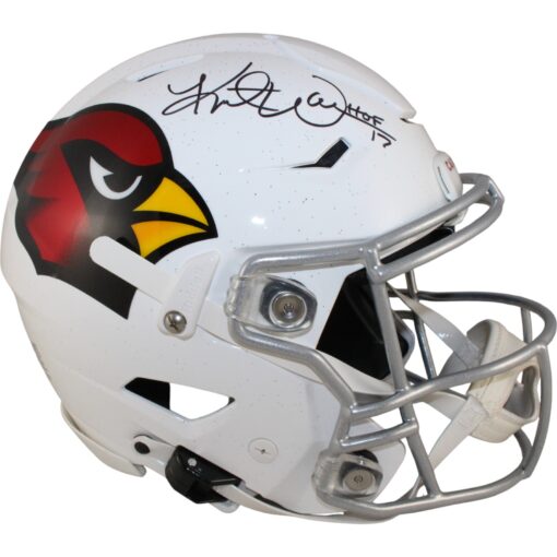 Kurt Warner Autographed Arizona Cardinals SpeedFlex Helmet HOF Beckett 50090