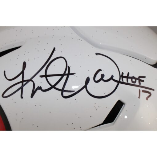 Kurt Warner Autographed Arizona Cardinals SpeedFlex Helmet HOF Beckett 50090