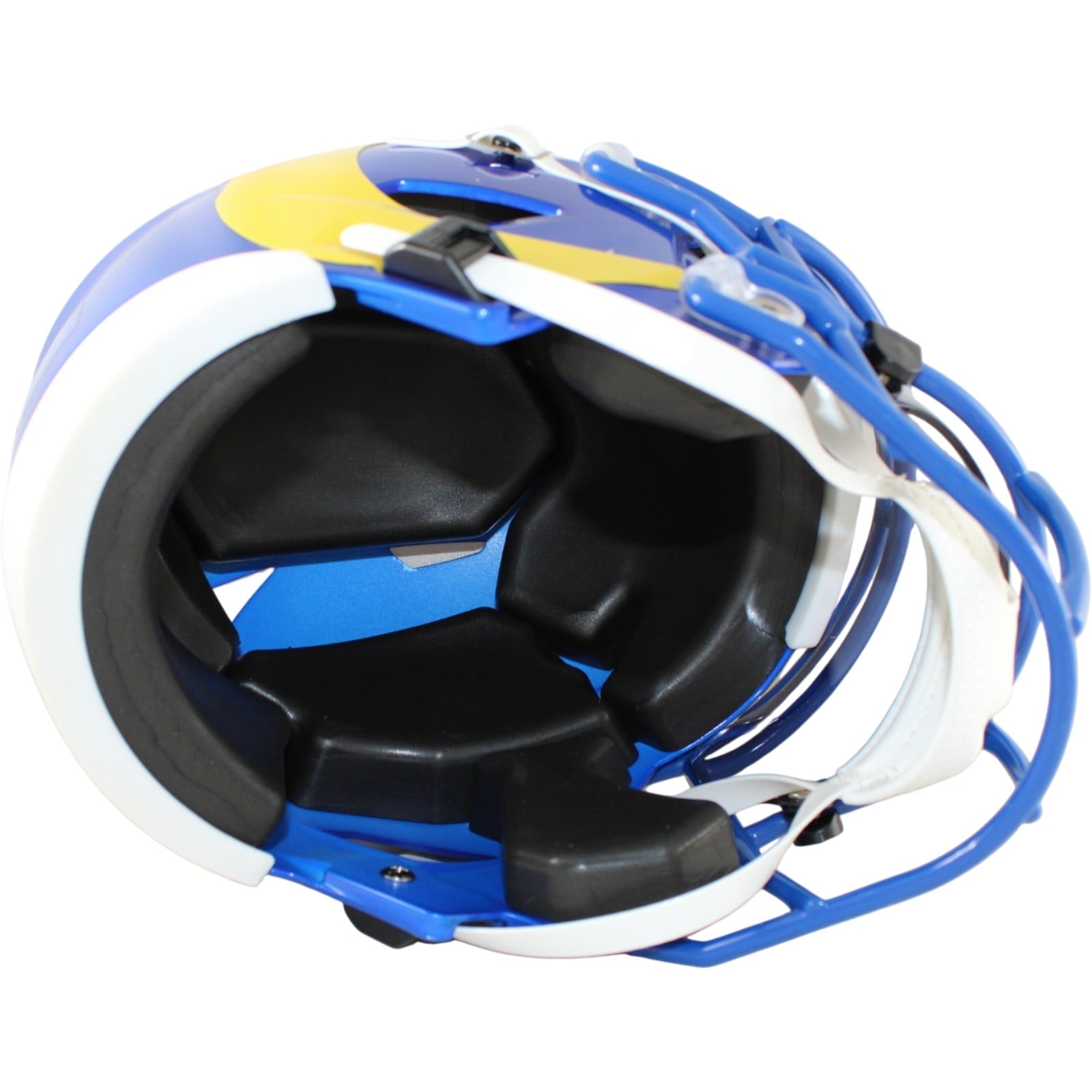 Kurt Warner Autographed Los Angeles Rams Mid-Size Midi Helmet Beckett WIT 58521 4 Kurt Warner Autographed Los Angeles Rams Mid-Size Midi Helmet Beckett WIT 58521