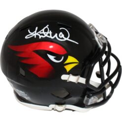 Kurt Warner Signed Arizona Cardinals 22 Alt Speed Mini Helmet Beckett