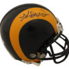 Kurt Warner Autographed/Signed St Louis Rams Mini Helmet PSA 26834