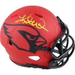 Kurt Warner Autographed/Signed Arizona Cardinals Rave Mini Helmet Beckett 50099