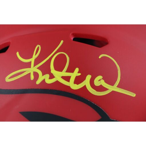 Kurt Warner Autographed/Signed Arizona Cardinals Rave Mini Helmet Beckett 50099