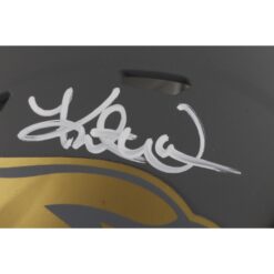 Kurt Warner Autographed/Signed Arizona Cardinals Slate Mini Helmet Beckett 50095