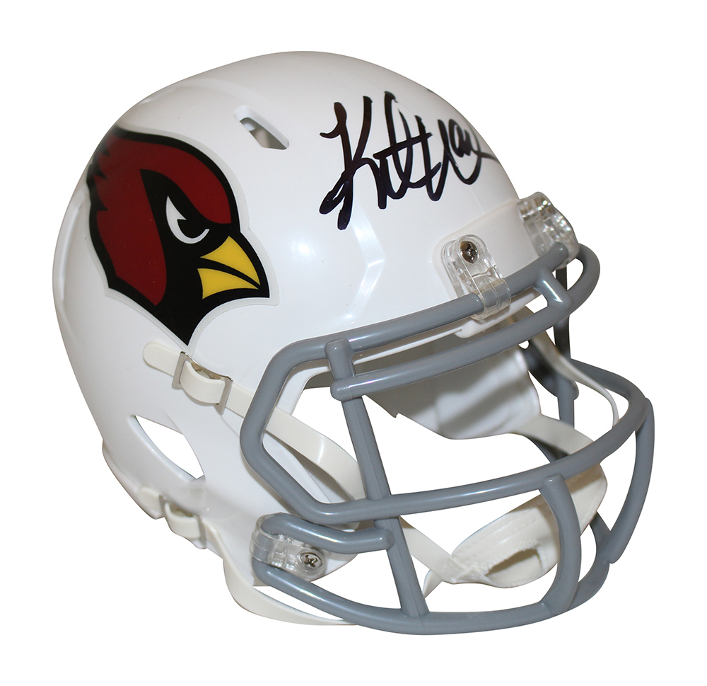 Kurt Warner Autographed Arizona Cardinals Speed Mini Helmet Beckett