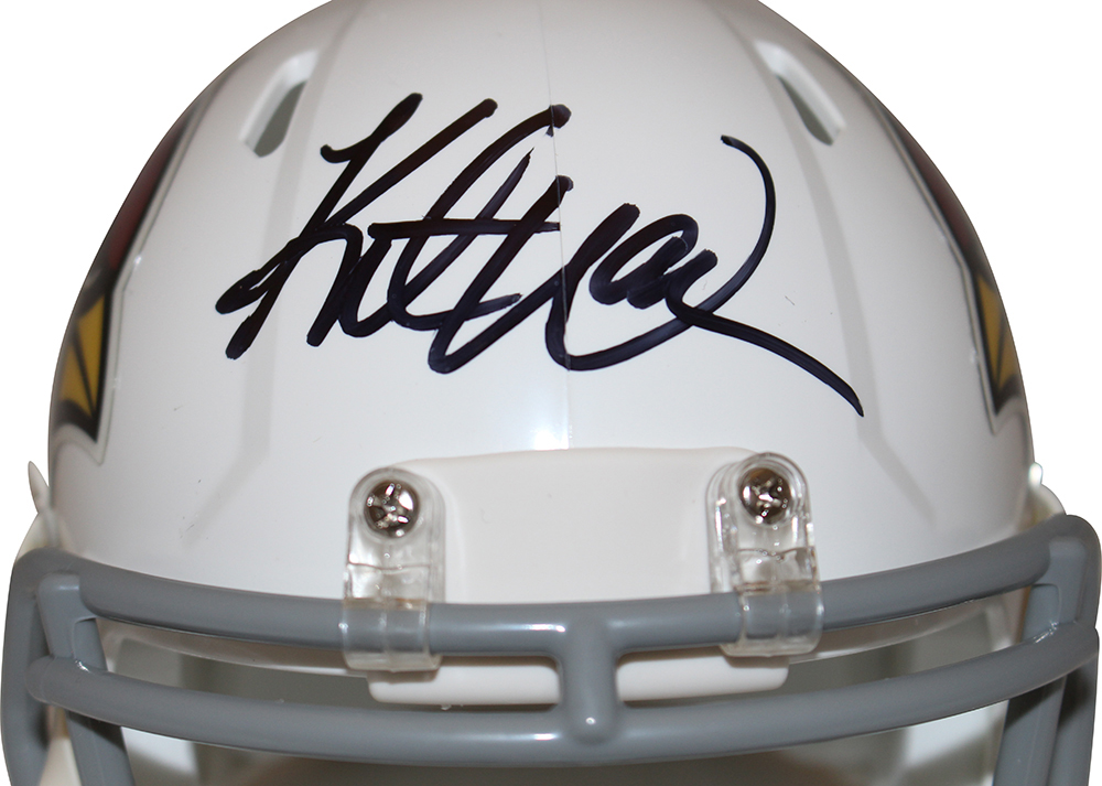 Kurt Warner Autographed Arizona Cardinals Speed Mini Helmet Beckett