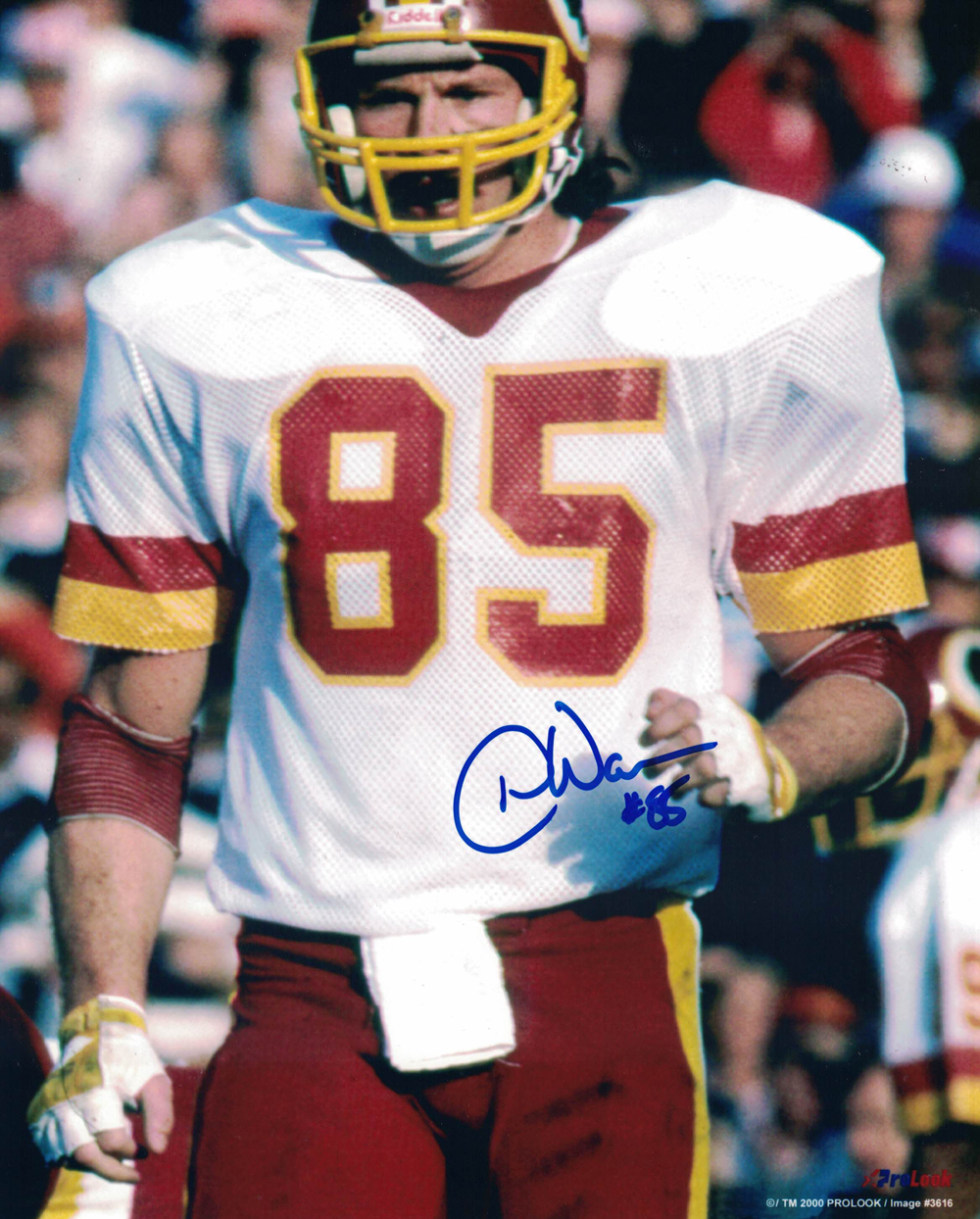Donnie Warren Autographed/Signed Washington Redskins 8x10 Photo 27982