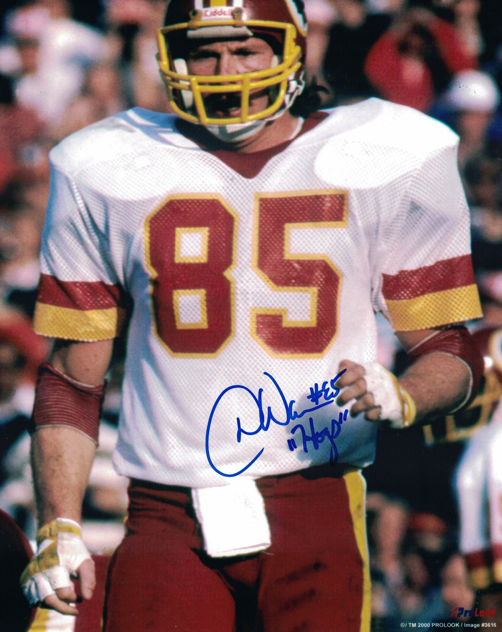 Donnie Warren Autographed/Signed Washington Redskins 8x10 Photo Hogs 27981