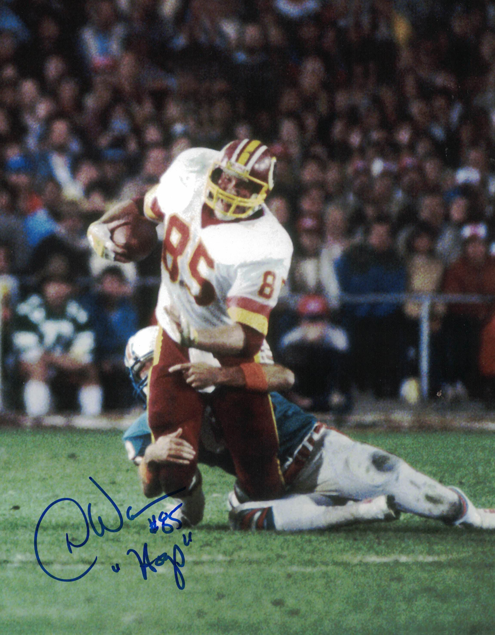 Donnie Warren Autographed/Signed Washington Redskins 8x10 Photo 27984
