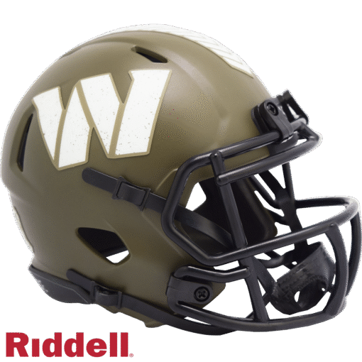 Washington Commanders Riddell New In Box ’22 Salute to Service Mini ...