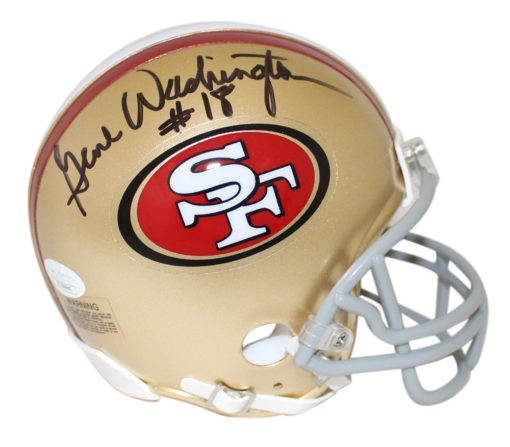 Gene Washington Autographed San Francisco 49ers Mini Helmet JSA 24632