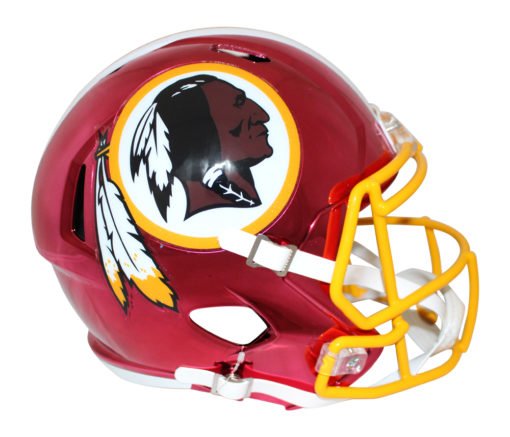 Washington Redskins Full Size Chrome Speed Replica Helmet New In Box 19318