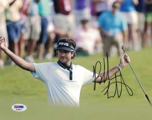 Bubba Watson Autographed/Signed PGA Tour Golf 8x10 Photo PSA 30274
