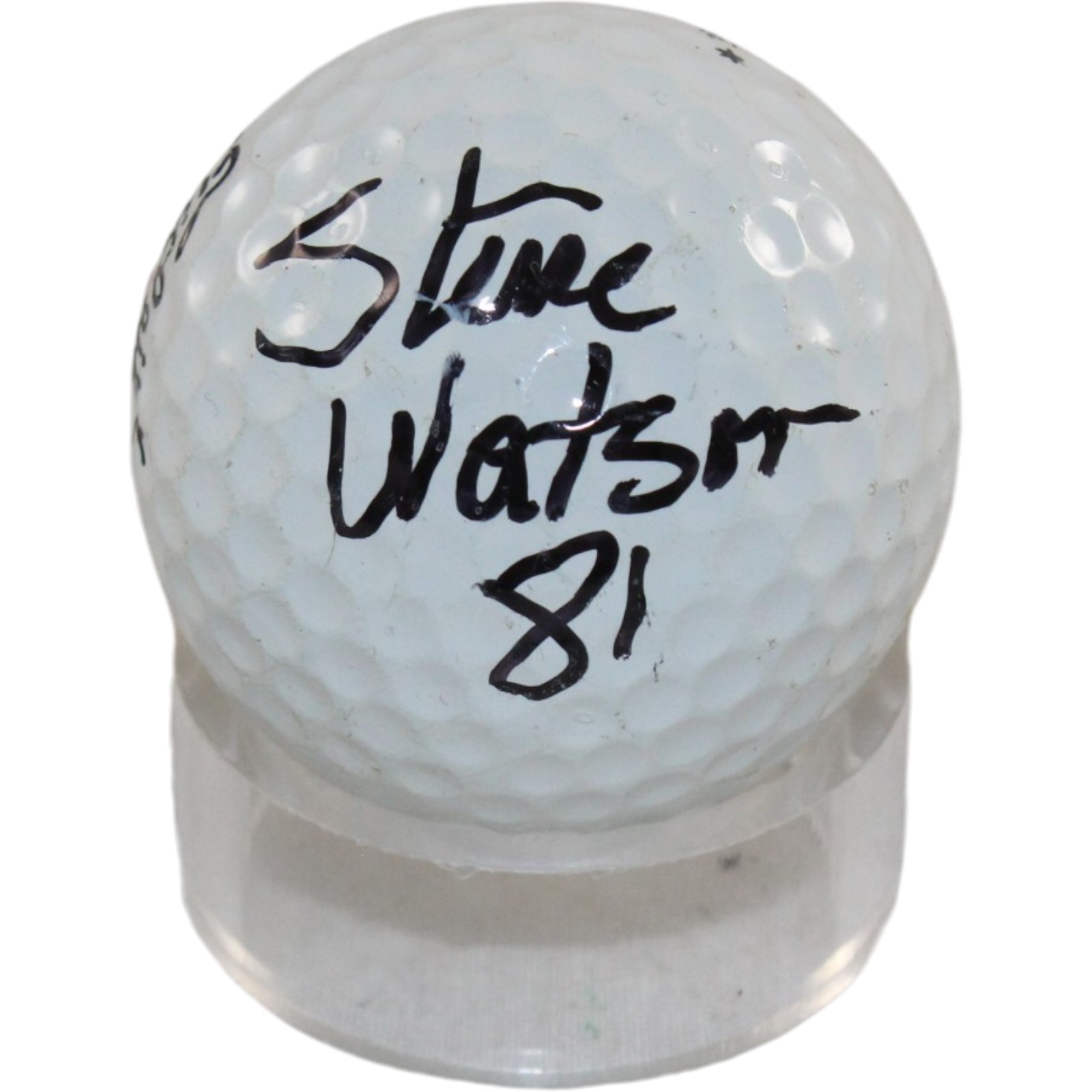 Steve Watson Autographed/Signed Denver Broncos Titleist Golf Ball Beckett 55414