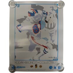 Steve Watson Denver Broncos 20x26 Vintage Kodak Poster AS IS 57553