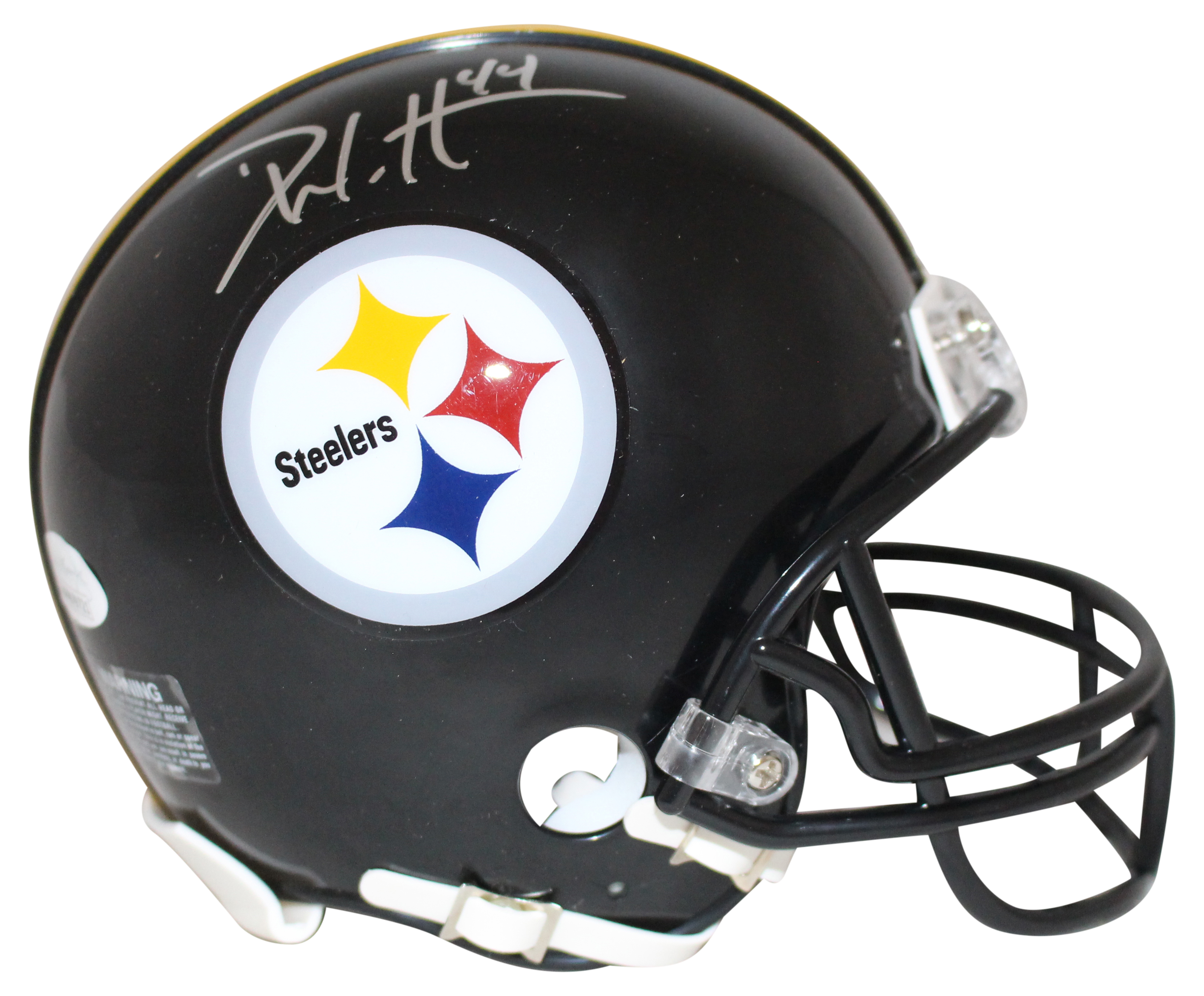 Derek Watt Autographed/Signed Pittsburgh Steelers Mini Helmet JSA 28926