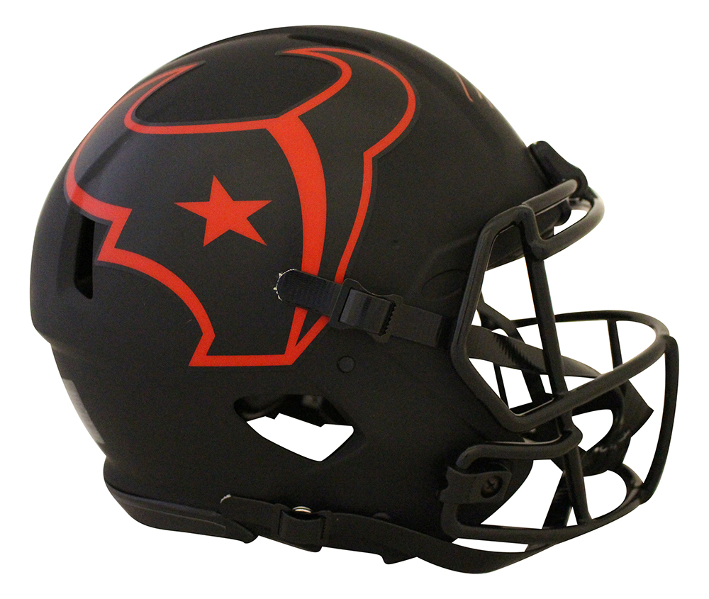 JJ Watt Autographed/Signed Houston Texans Authentic Eclipse Helmet JSA 28990