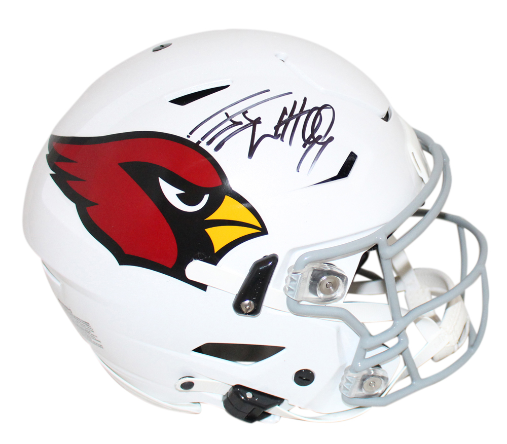 JJ Watt Autographed Arizona Cardinals Authentic Speed Flex Helmet JSA